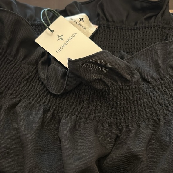 Black Off the Shoulder Marguerite Blouse
TUCKERNUCK - Picture 7 of 11